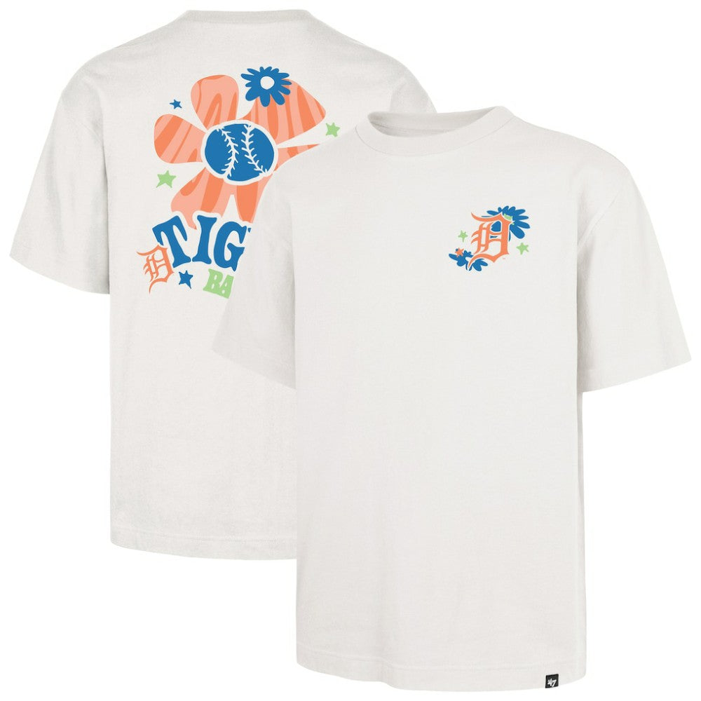 Detroit Tigers '47 Flora Foundation T-Shirt - Cream T-shirts