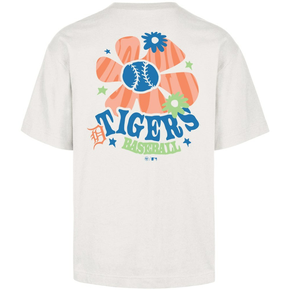 Detroit Tigers '47 Flora Foundation T-Shirt - Cream T-shirts