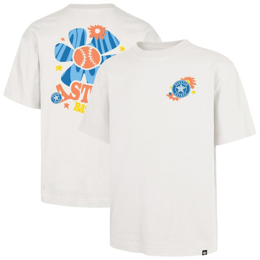 Houston Astros '47 Flora Foundation T-Shirt - Cream T-shirts