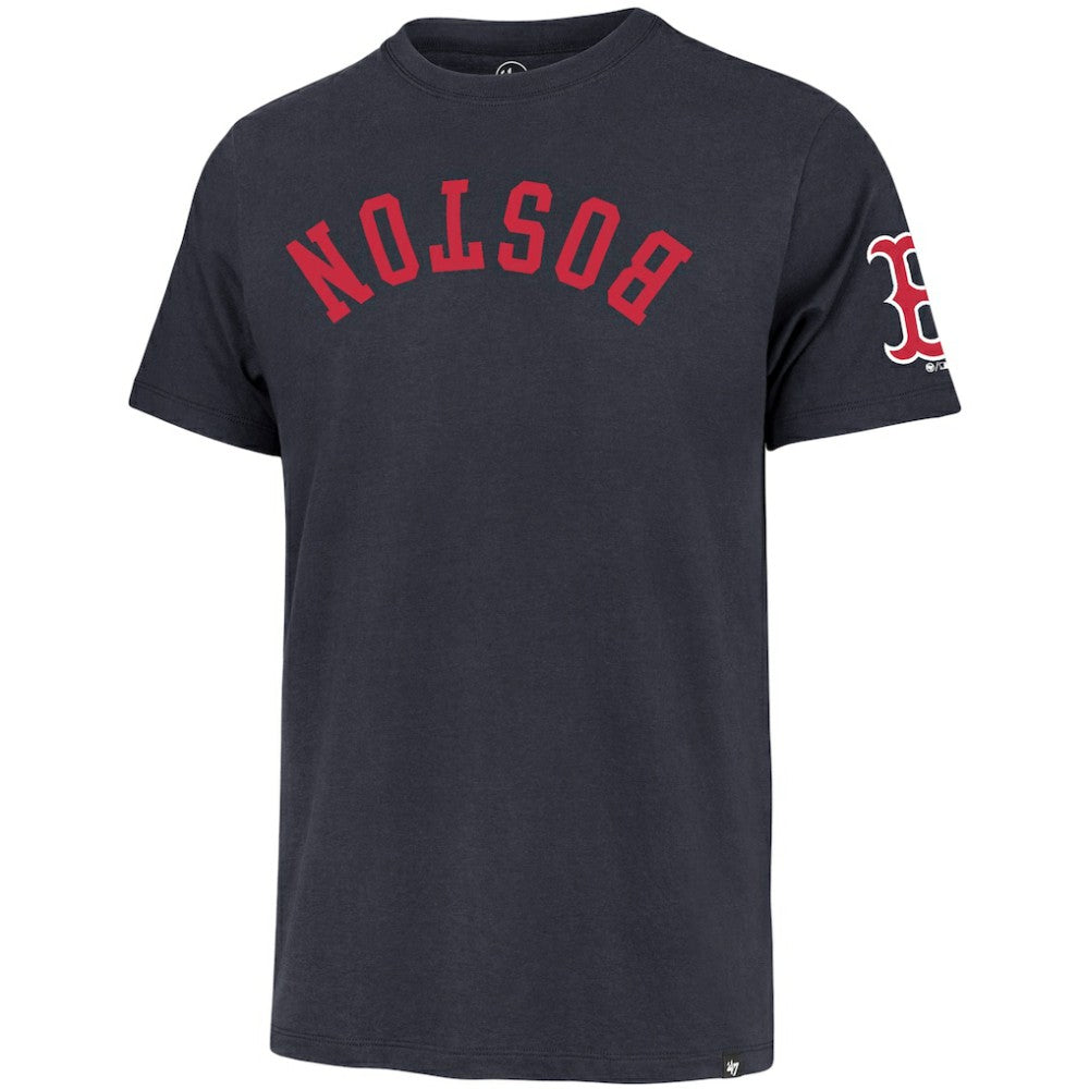 Boston Red Sox '47 Upside Down Two-Peat Franklin T-Shirt - Navy T-shirts