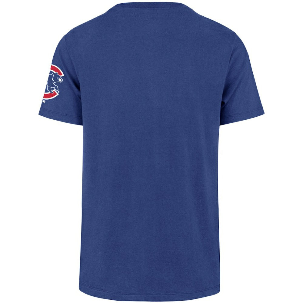 Chicago Cubs '47 Upside Down Two-Peat Franklin T-Shirt - Royal T-shirts