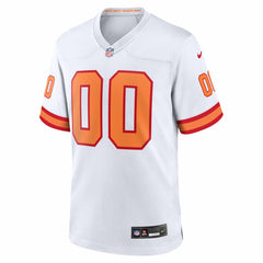 76 Tampa Bay Buccaneers Youth 50th Season Custom Game Jersey - White Jerseys
