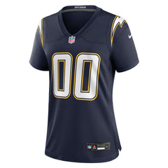 Los Angeles Chargers Women's Alternate Super Chargers Game Custom Jersey - Navy Jerseys
