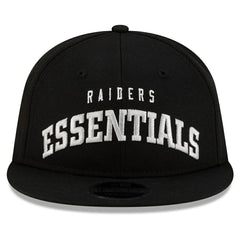 Las Vegas Raiders New Era x Fear of God x NFL 9FIFTY Snapback Hat - Black Hats