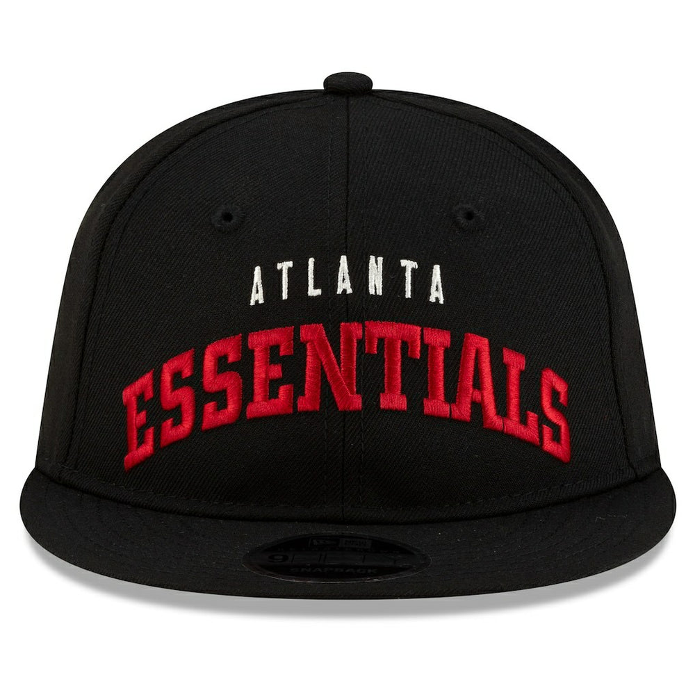 Atlanta Falcons New Era x Fear of God x NFL 9FIFTY Snapback Hat - Black Hats