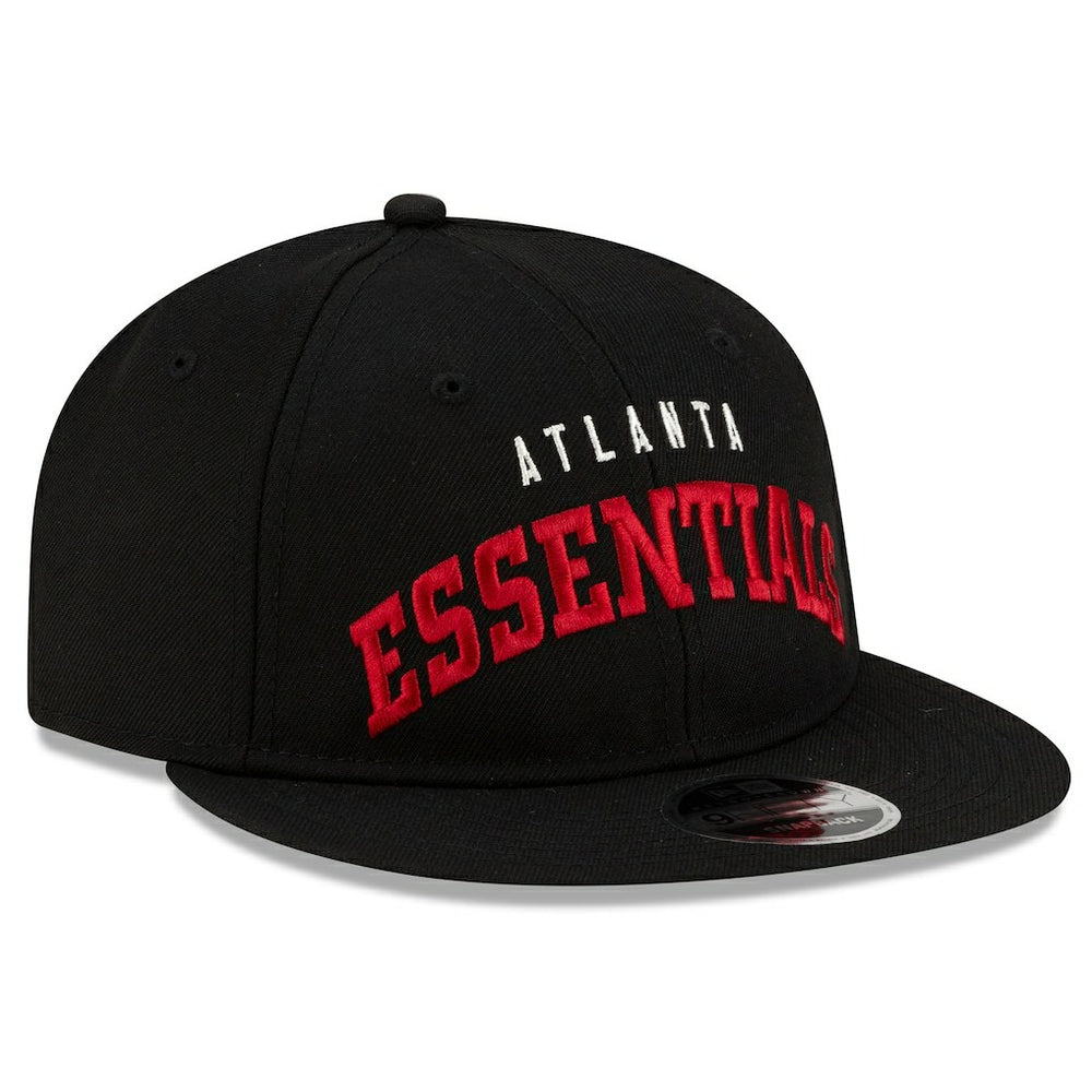 Atlanta Falcons New Era x Fear of God x NFL 9FIFTY Snapback Hat - Black Hats