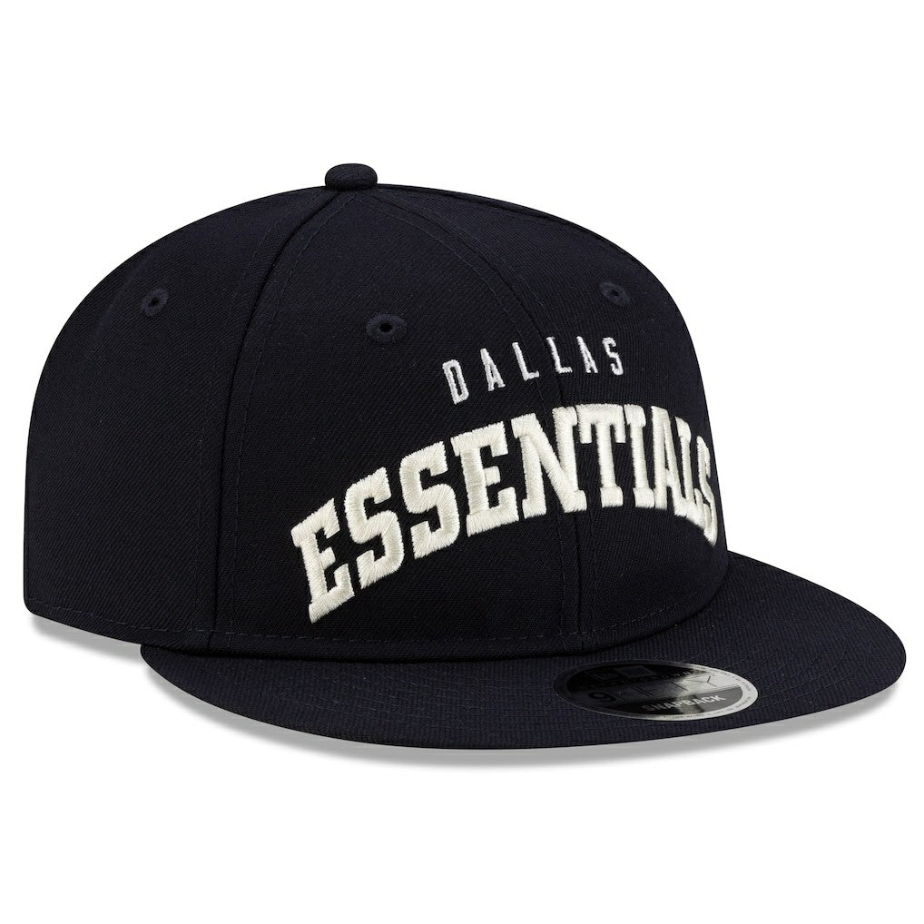 Dallas Cowboys New Era x Fear of God x NFL 9FIFTY Snapback Hat - Black Hats