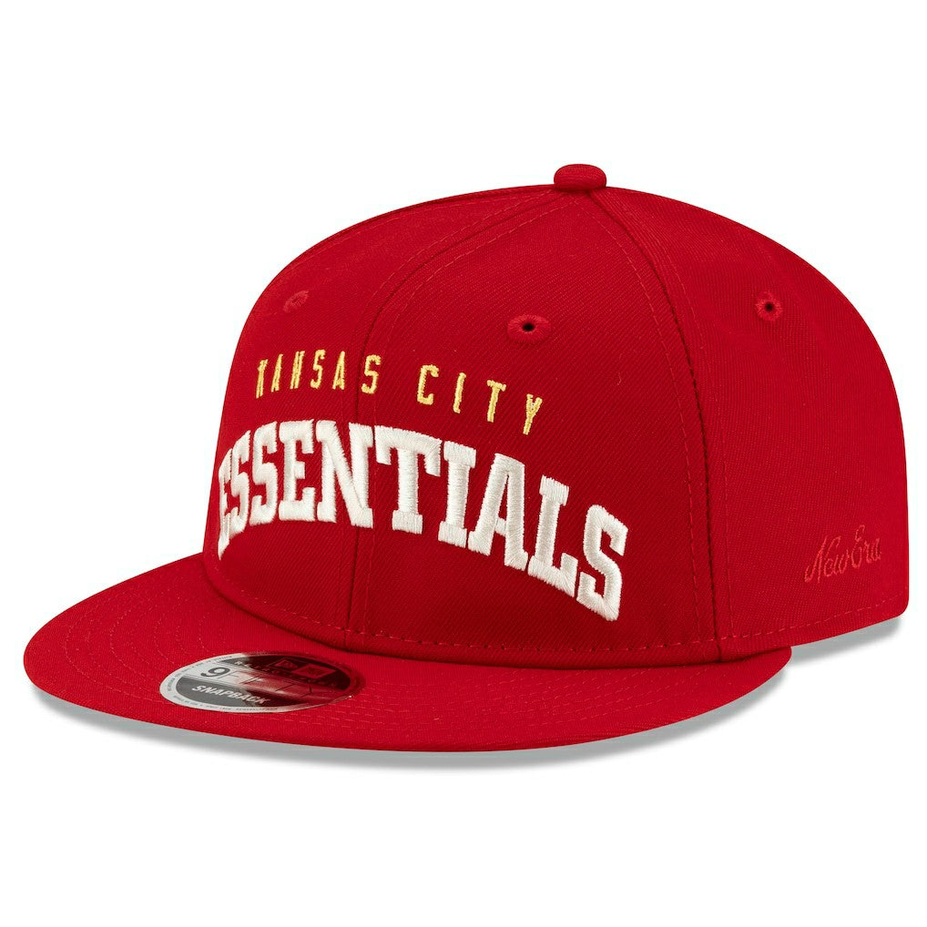 Kansas City Chiefs New Era x Fear of God x NFL 9FIFTY Snapback Hat - Red Hats