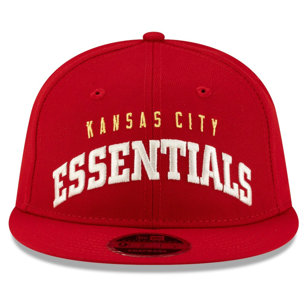 Kansas City Chiefs New Era x Fear of God x NFL 9FIFTY Snapback Hat - Red Hats
