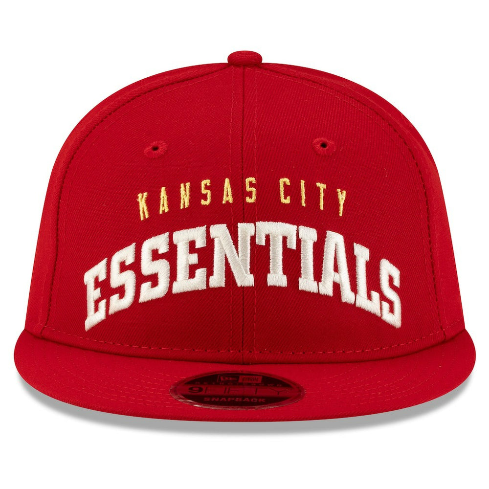 Kansas City Chiefs New Era x Fear of God x NFL 9FIFTY Snapback Hat - Red Hats