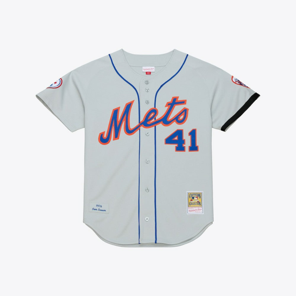 Tom Seaver New York Mets Mitchell & Ness 1976 Authentic Jersey - Gray Jerseys