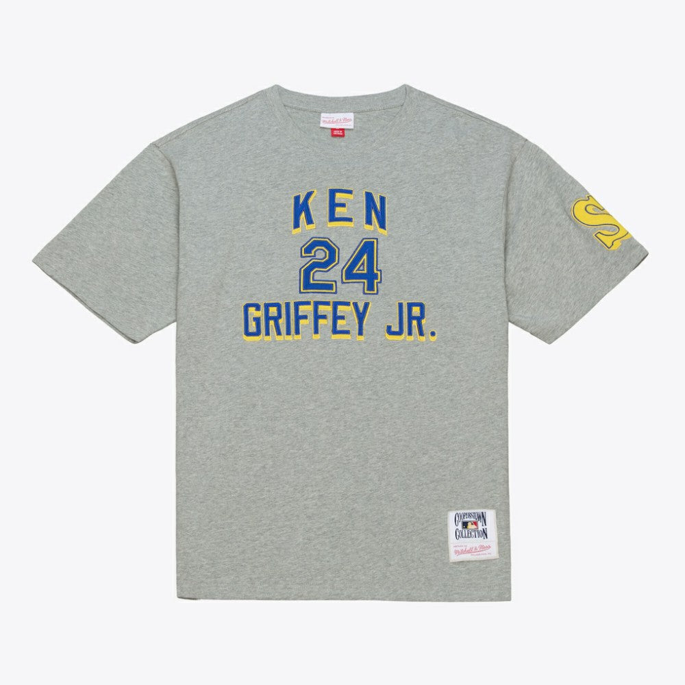 Ken Griffey Jr. Seattle Mariners Mitchell & Ness Player Collection Premium T-Shirt - Gray T-shirts