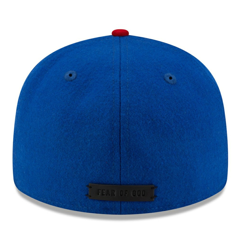 Chicago Cubs New Era x Fear of God x MLB Wool 59FIFTY Fitted Hat - Royal Hats