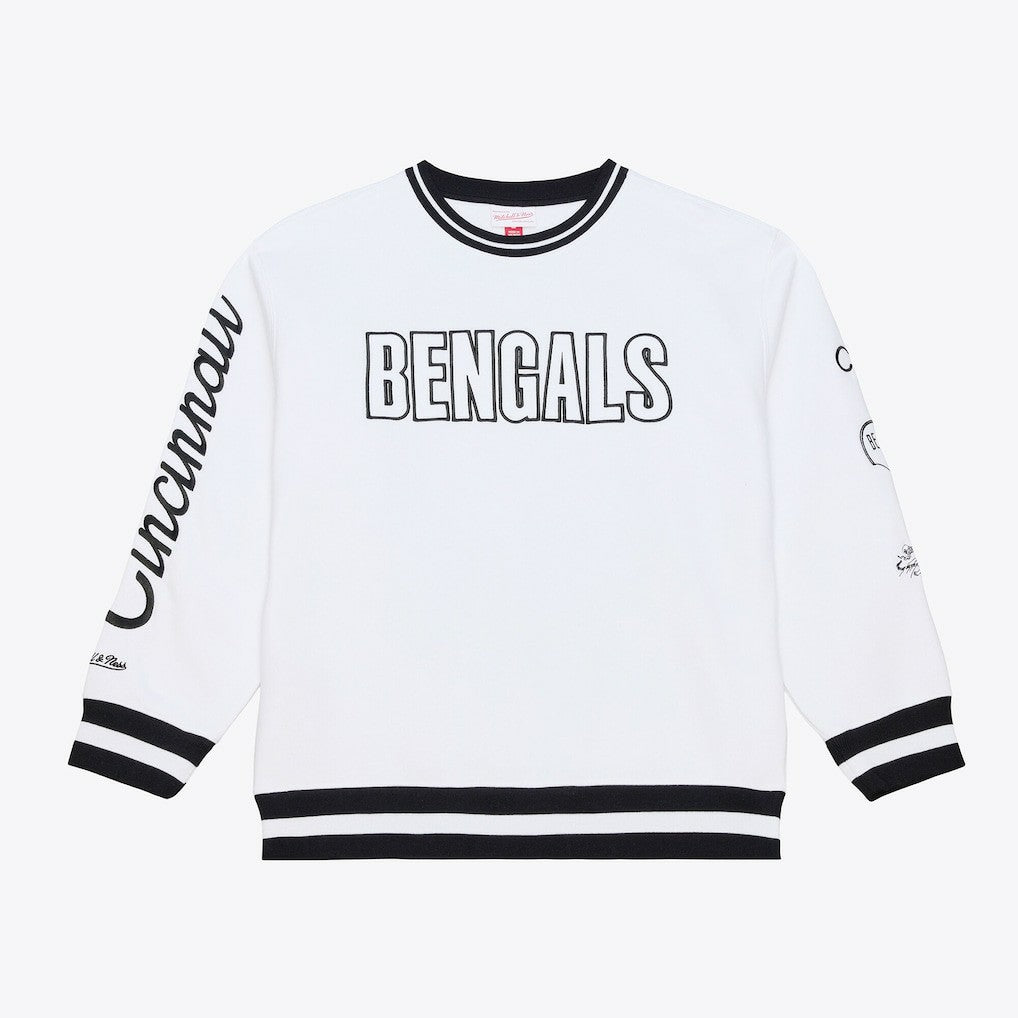 Cincinnati Bengals Arctic Fleece Sweatshirt - White Sweatshirts