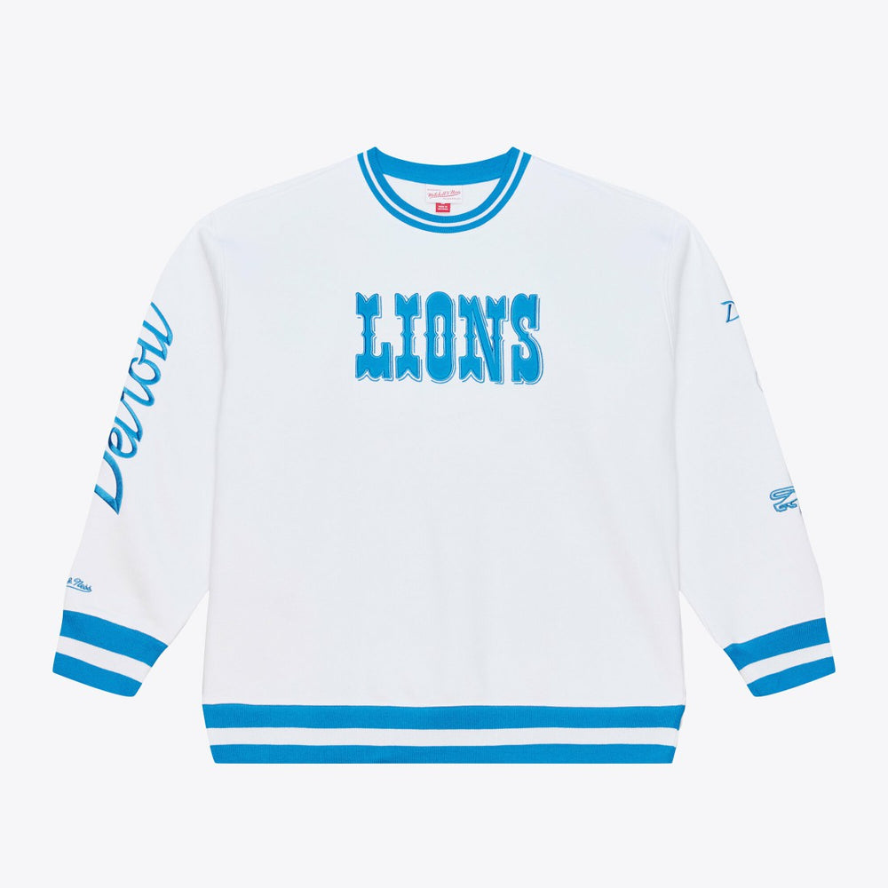 Detroit Lions Arctic Fleece Sweatshirt - White Sweatshirts