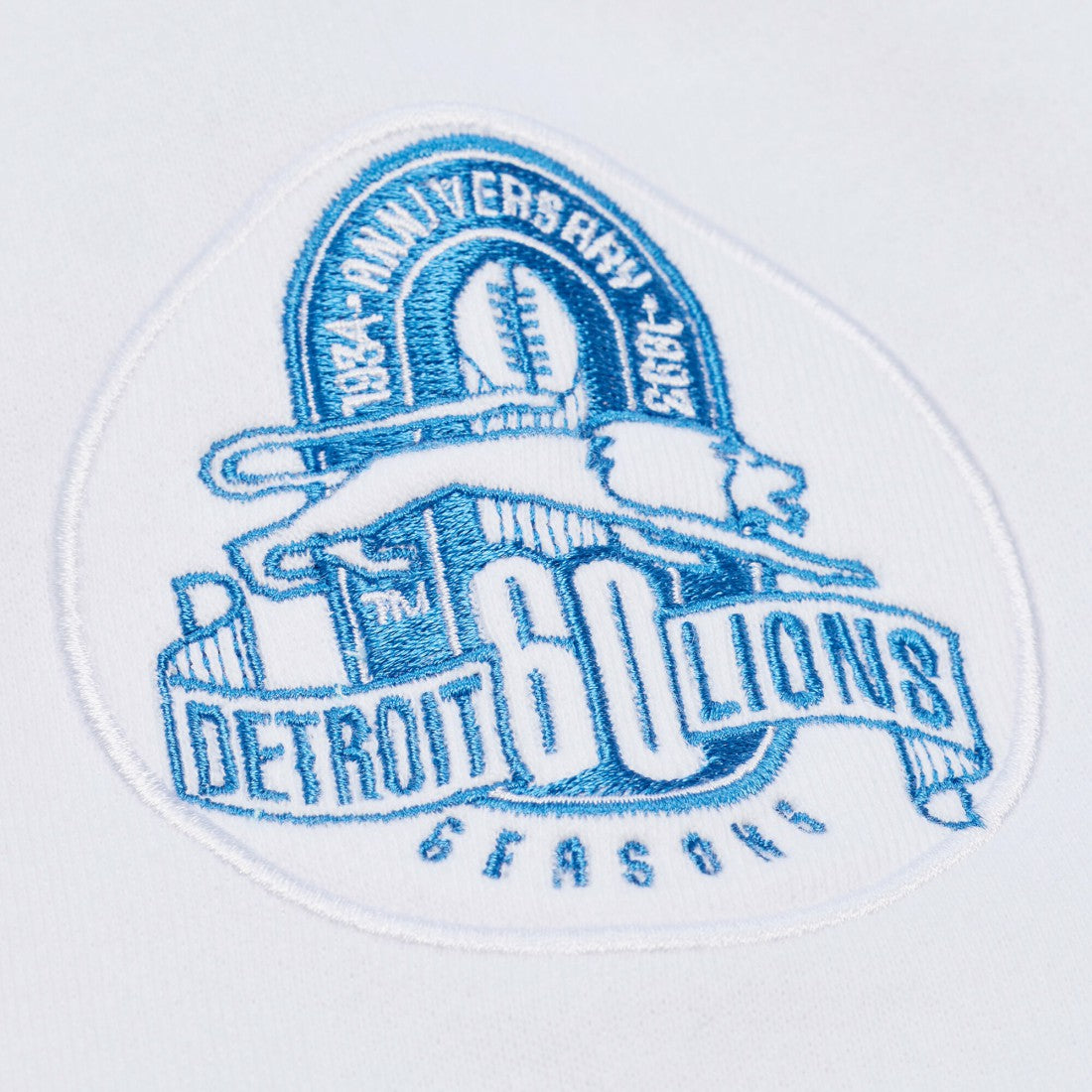 Detroit Lions Arctic Fleece Sweatshirt - White Sweatshirts