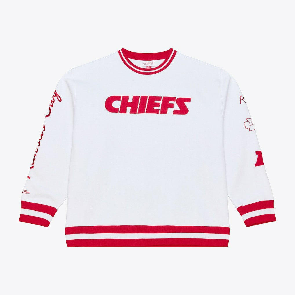 Kansas City Chiefs Arctic Fleece Sweatshirt - White Sweatshirts