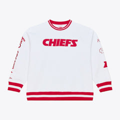 Kansas City Chiefs Arctic Fleece Sweatshirt - White Sweatshirts