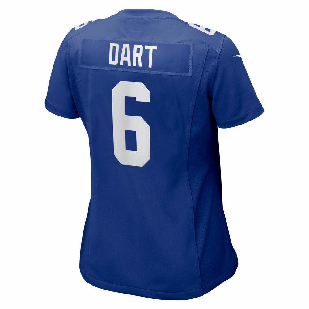 Jaxson Dart New York Giants Women's Team Game Jersey - Royal Jerseys