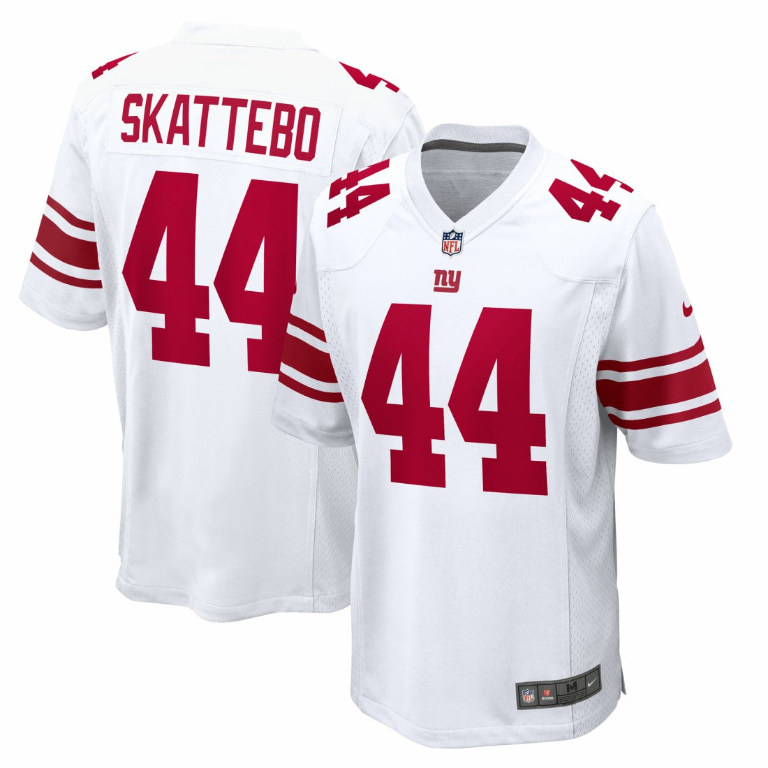 Cam Skattebo New York Giants Game Jersey - White Jerseys