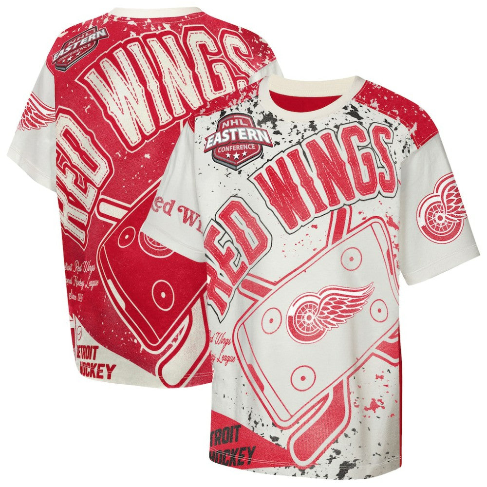 Detroit Red Wings Outerstuff Youth Top Player T-Shirt - Cream | US 203265383