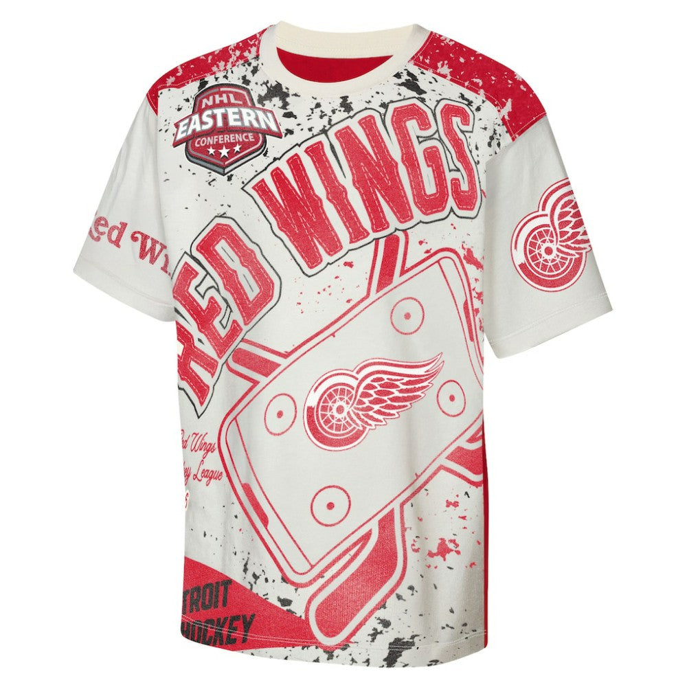 Detroit Red Wings Outerstuff Youth Top Player T-Shirt - Cream | US 203265383