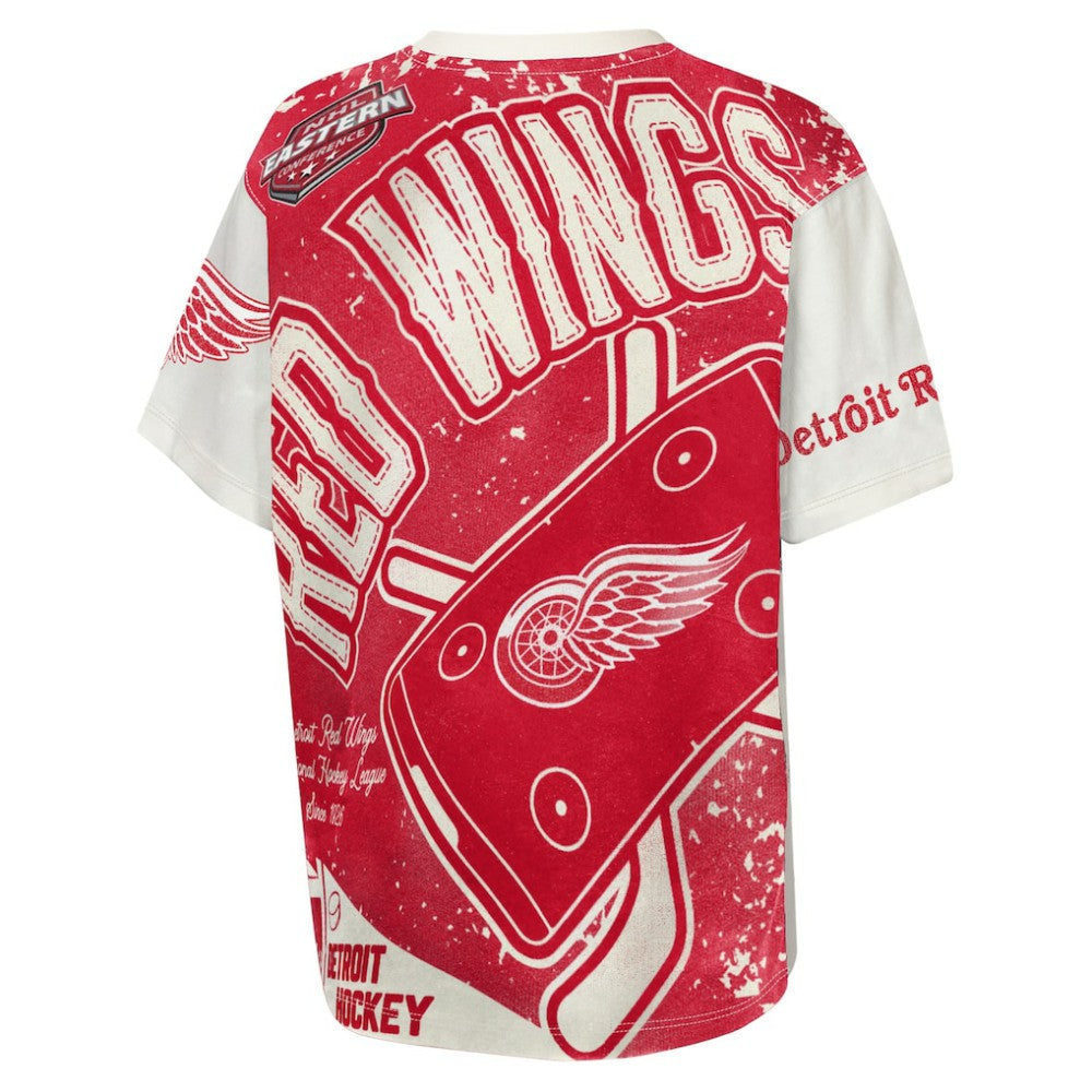 Detroit Red Wings Outerstuff Youth Top Player T-Shirt - Cream | US 203265383