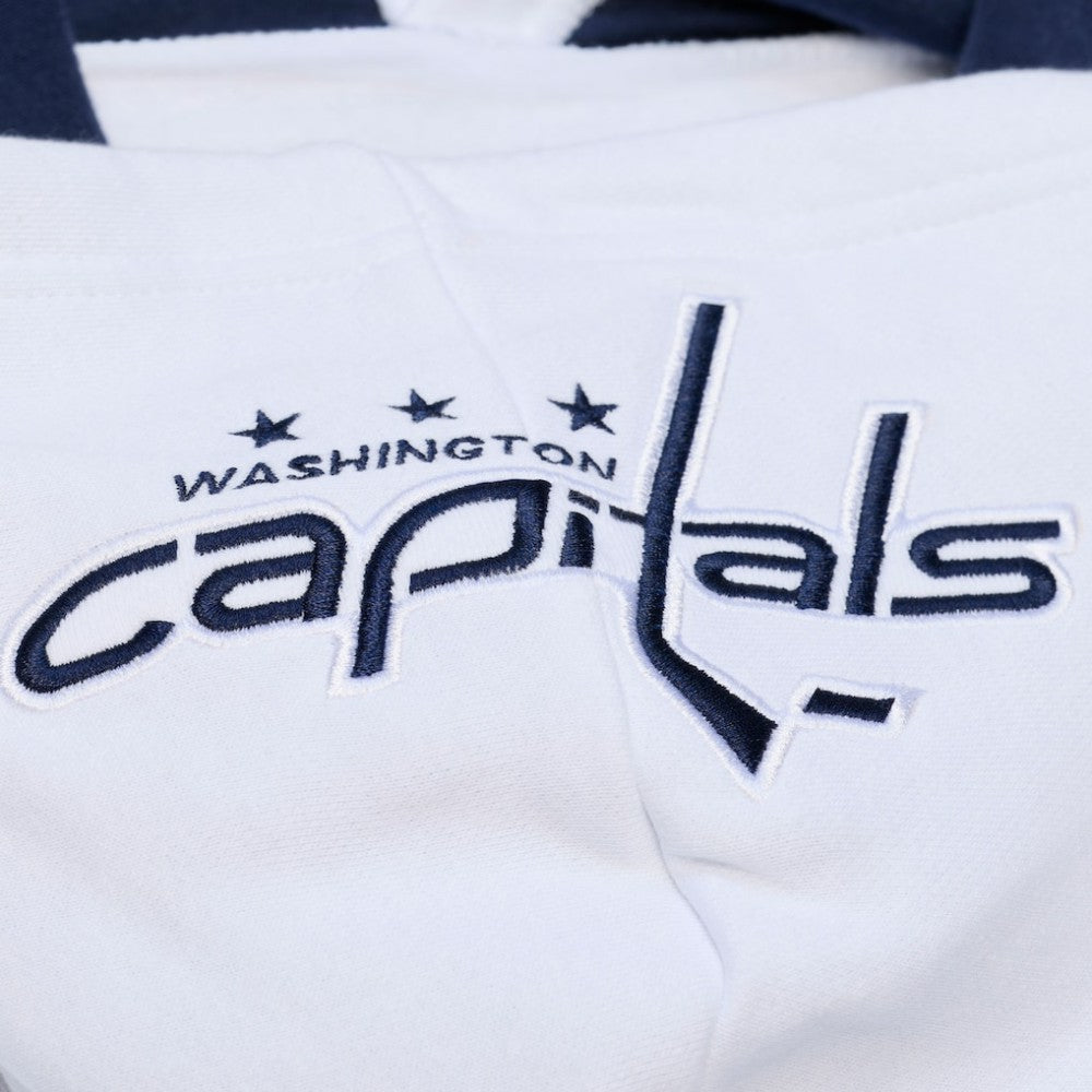 Washington Capitals Mitchell & Ness Arctic Fleece Hoodie - White | US 203265803