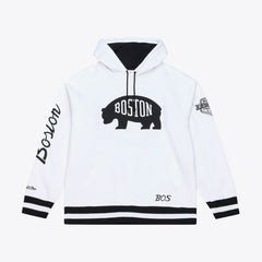 Boston Bruins Mitchell & Ness Arctic Fleece Hoodie - White | US 203265805