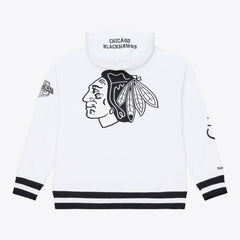 Chicago Blackhawks Mitchell & Ness Arctic Fleece Hoodie - White | US 203265808