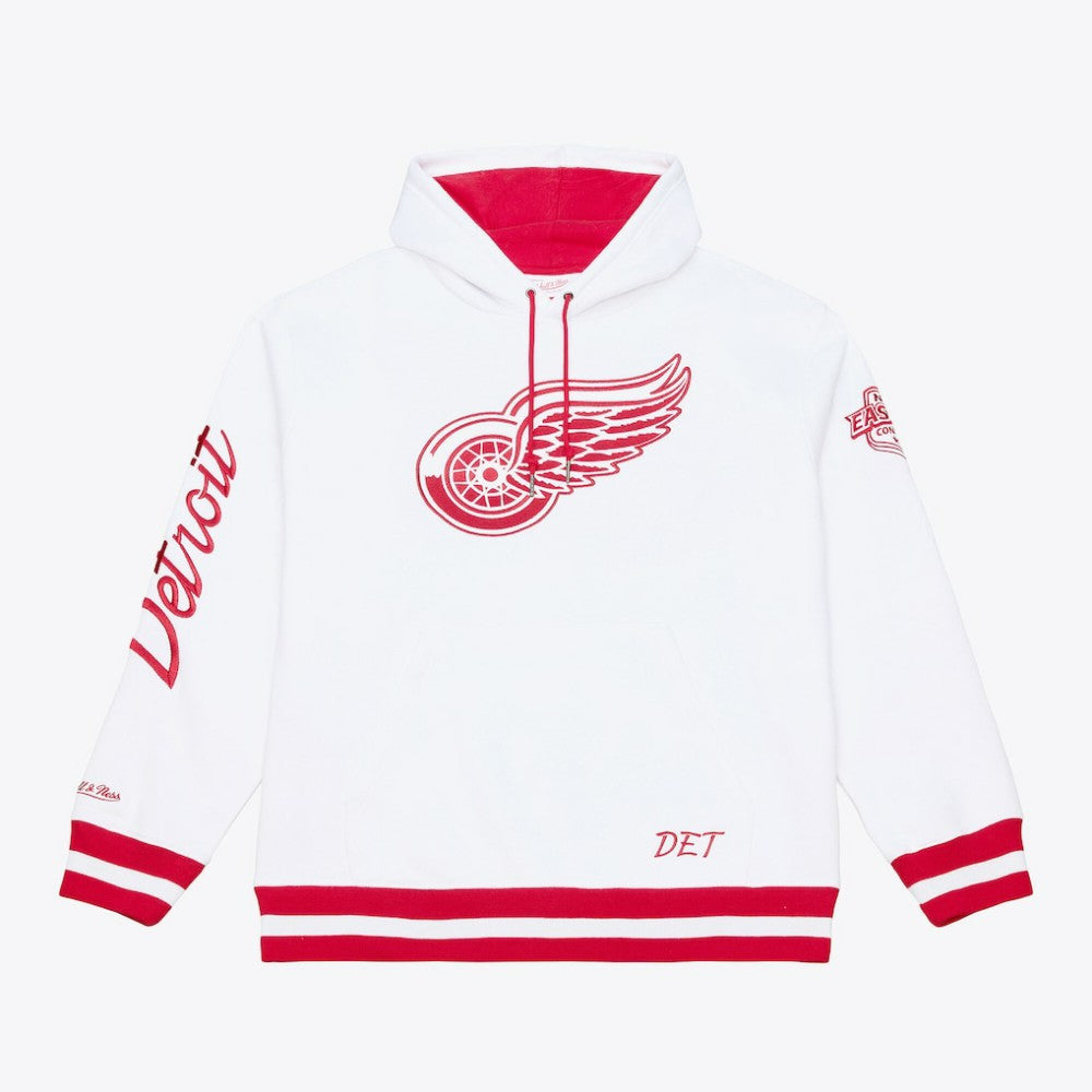 Detroit Red Wings Mitchell & Ness Arctic Fleece Hoodie - White | US 203265810
