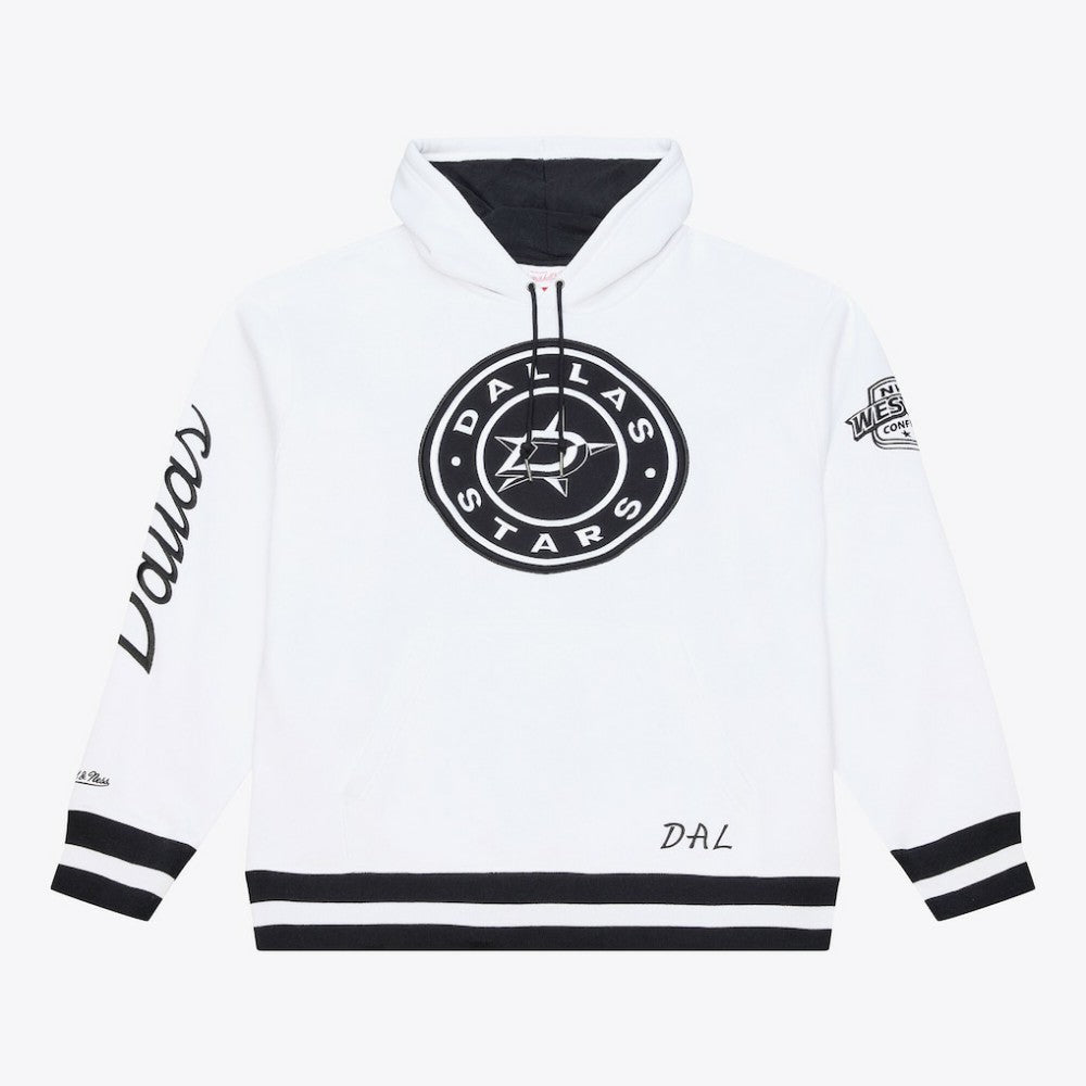 Dallas Stars Mitchell & Ness Arctic Fleece Hoodie - White | US 203265811