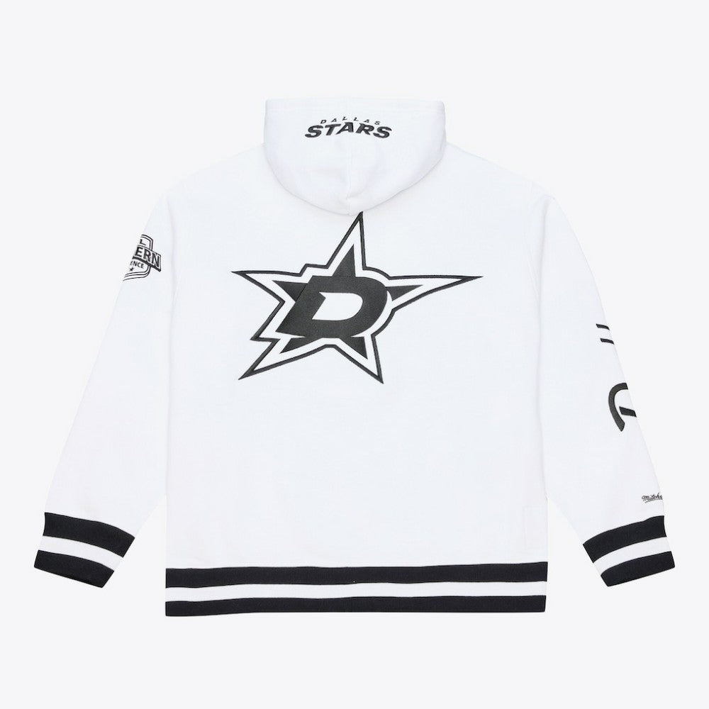 Dallas Stars Mitchell & Ness Arctic Fleece Hoodie - White | US 203265811