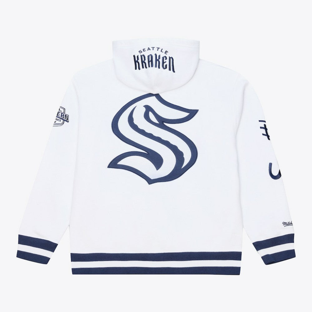 Seattle Kraken Mitchell & Ness Arctic Fleece Hoodie - White | US 203265819