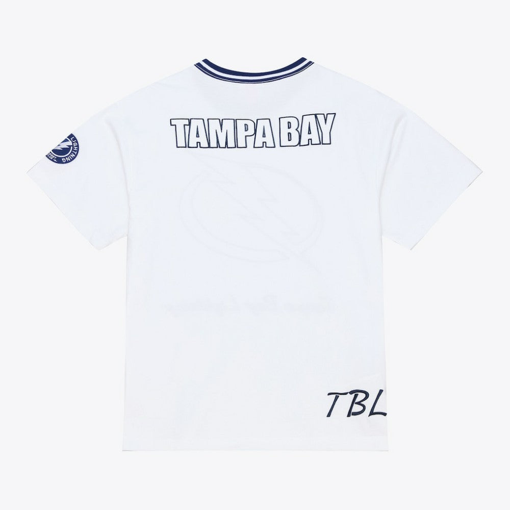 Tampa Bay Lightning Mitchell & Ness Arctic T-Shirt- White | US 203265823