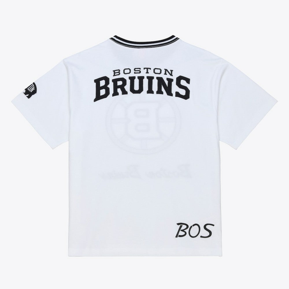 Boston Bruins Mitchell & Ness Arctic T-Shirt- White | US 203265825