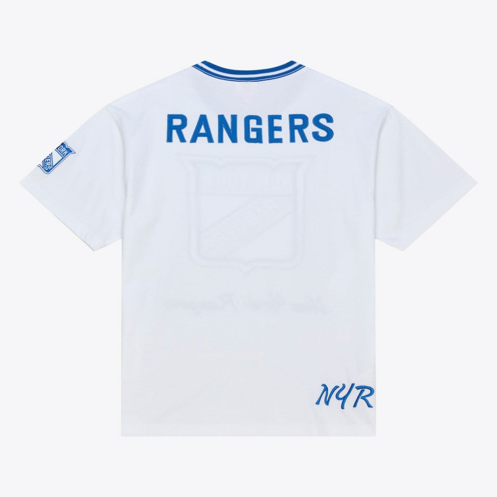New York Rangers Mitchell & Ness Arctic T-Shirt- White | US 203265826