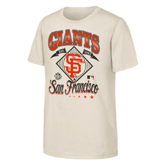 San Francisco Giants Outerstuff Youth Triple Hit T-Shirt - Natural T-shirts