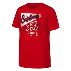 St. Louis Cardinals Outerstuff Youth Prime Plate T-Shirt - Red T-shirts