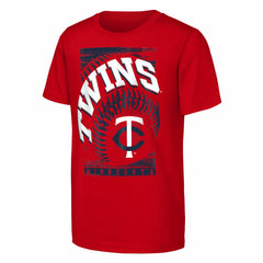Minnesota Twins Outerstuff Youth Speed Pitch T-Shirt - Red T-shirts