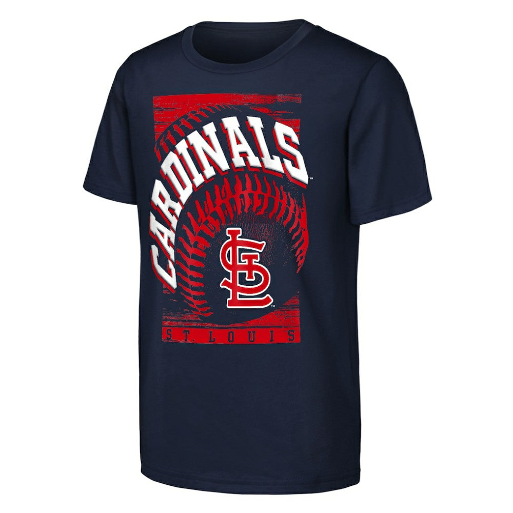 St. Louis Cardinals Outerstuff Youth Speed Pitch T-Shirt - Navy T-shirts