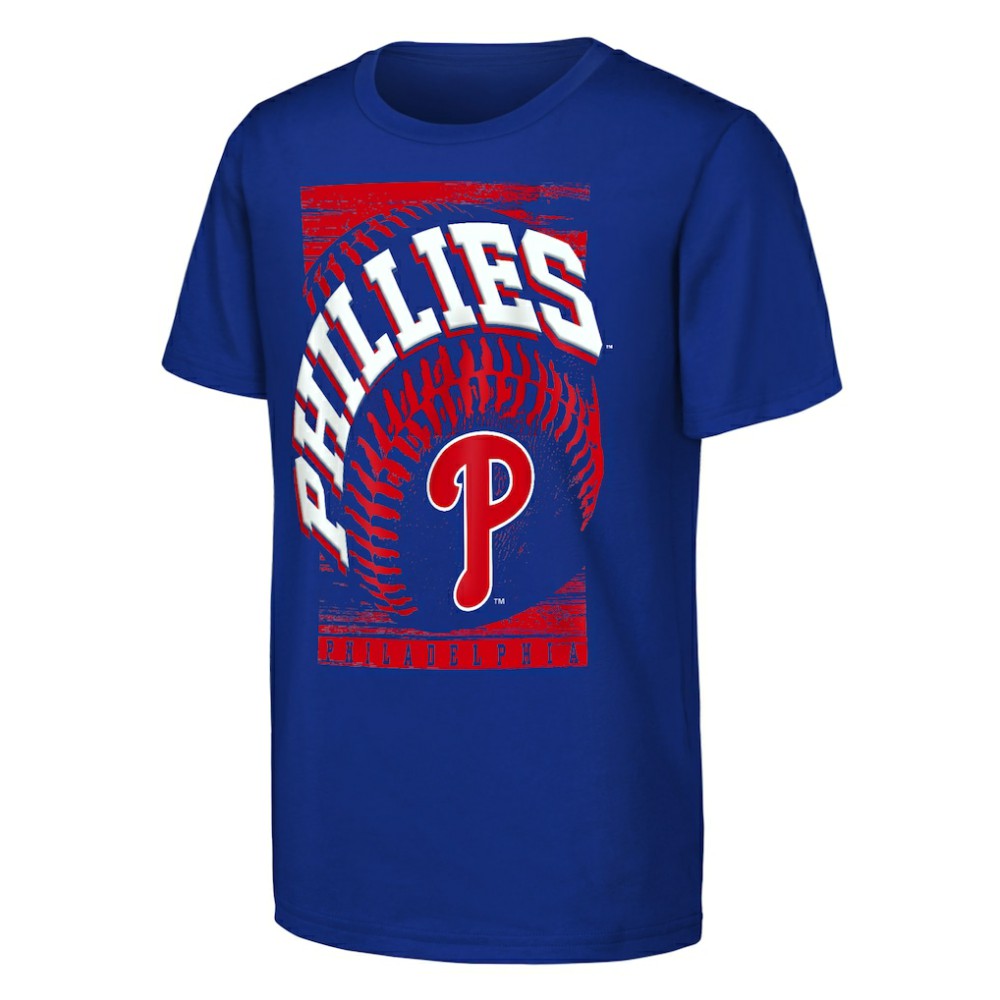 Philadelphia Phillies Outerstuff Youth Speed Pitch T-Shirt - Royal T-shirts