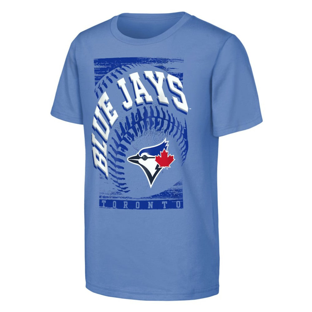 Toronto Blue Jays Outerstuff Youth Speed Pitch T-Shirt - Light Blue T-shirts