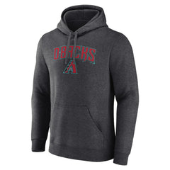 Arizona Diamondbacks Team Lockup Hoodie - Charcoal Hoodies