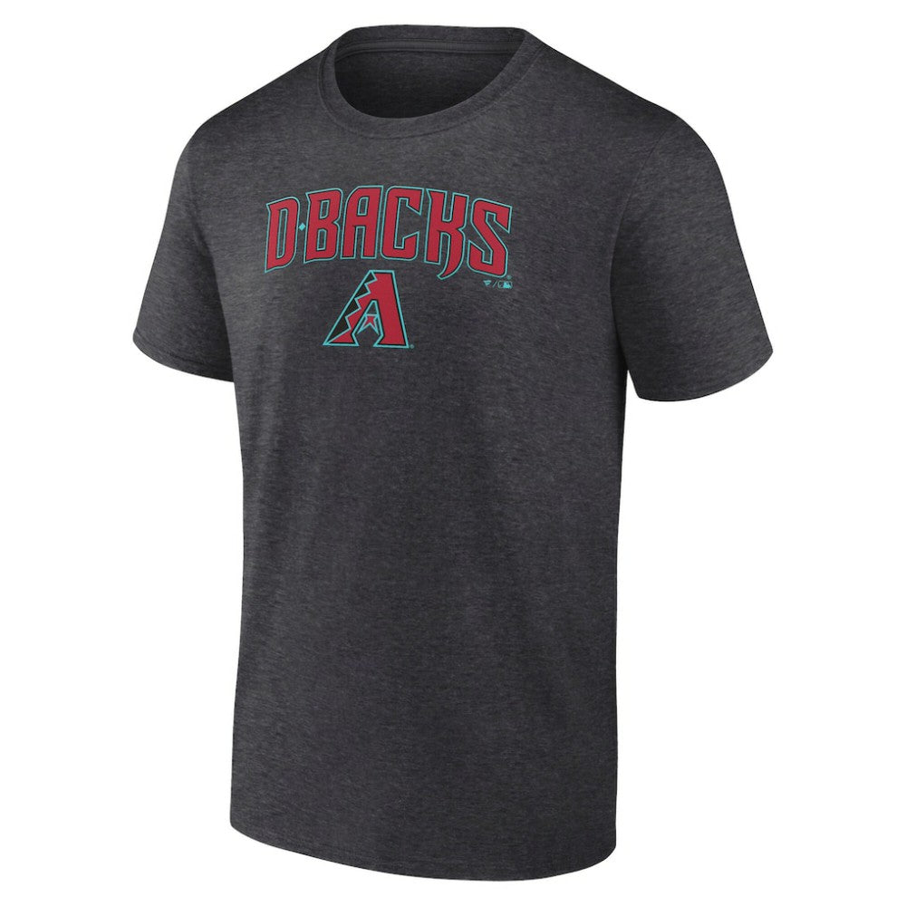 Arizona Diamondbacks Team Lockup T-Shirt - Charcoal T-shirts