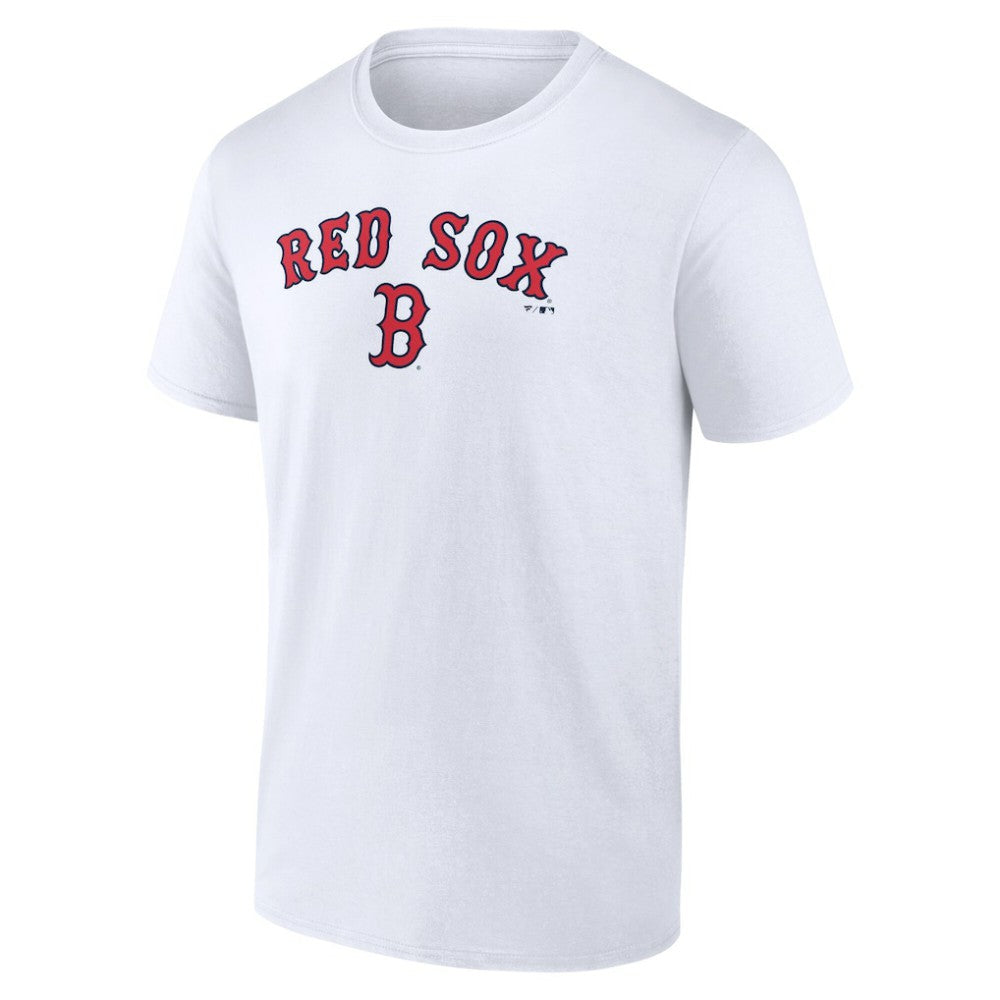 Boston Red Sox Team Lockup T-Shirt - White T-shirts
