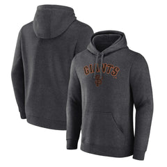 San Francisco Giants Team Lockup Hoodie - Charcoal Hoodies