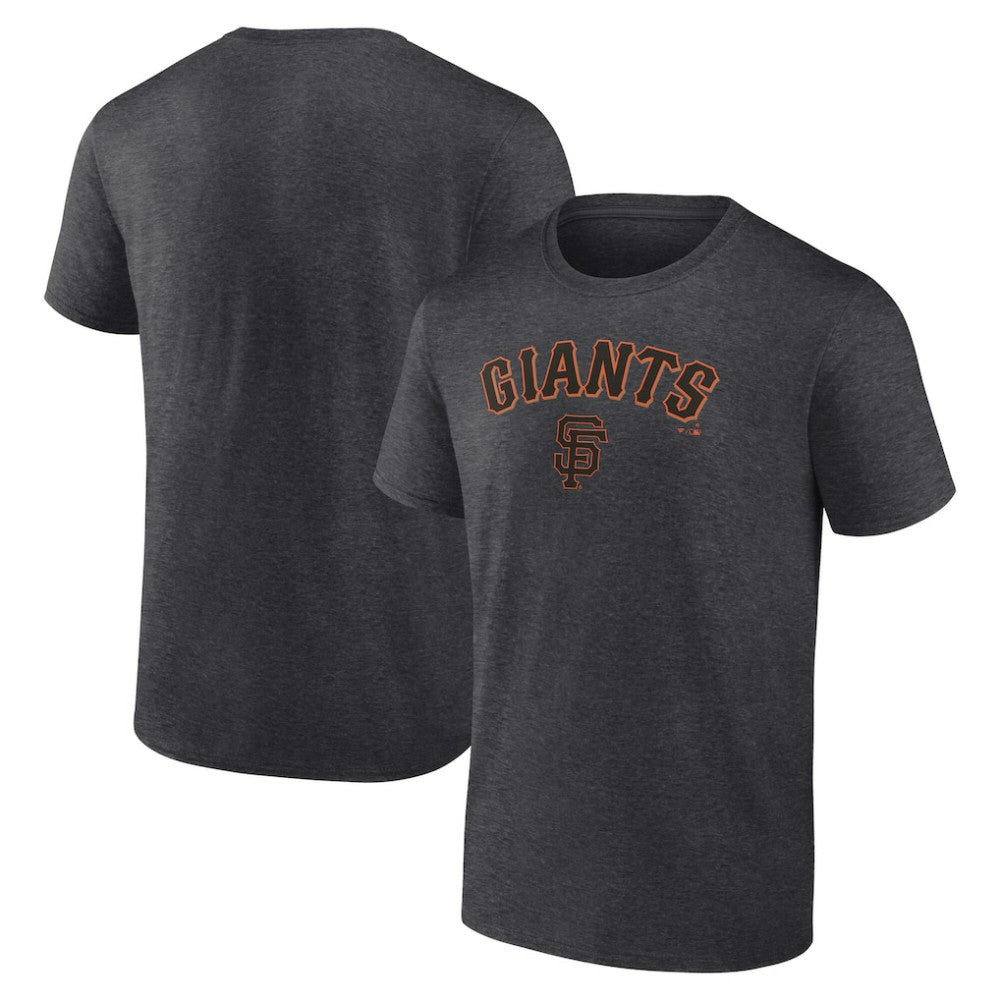 San Francisco Giants Team Lockup T-Shirt - Charcoal T-shirts