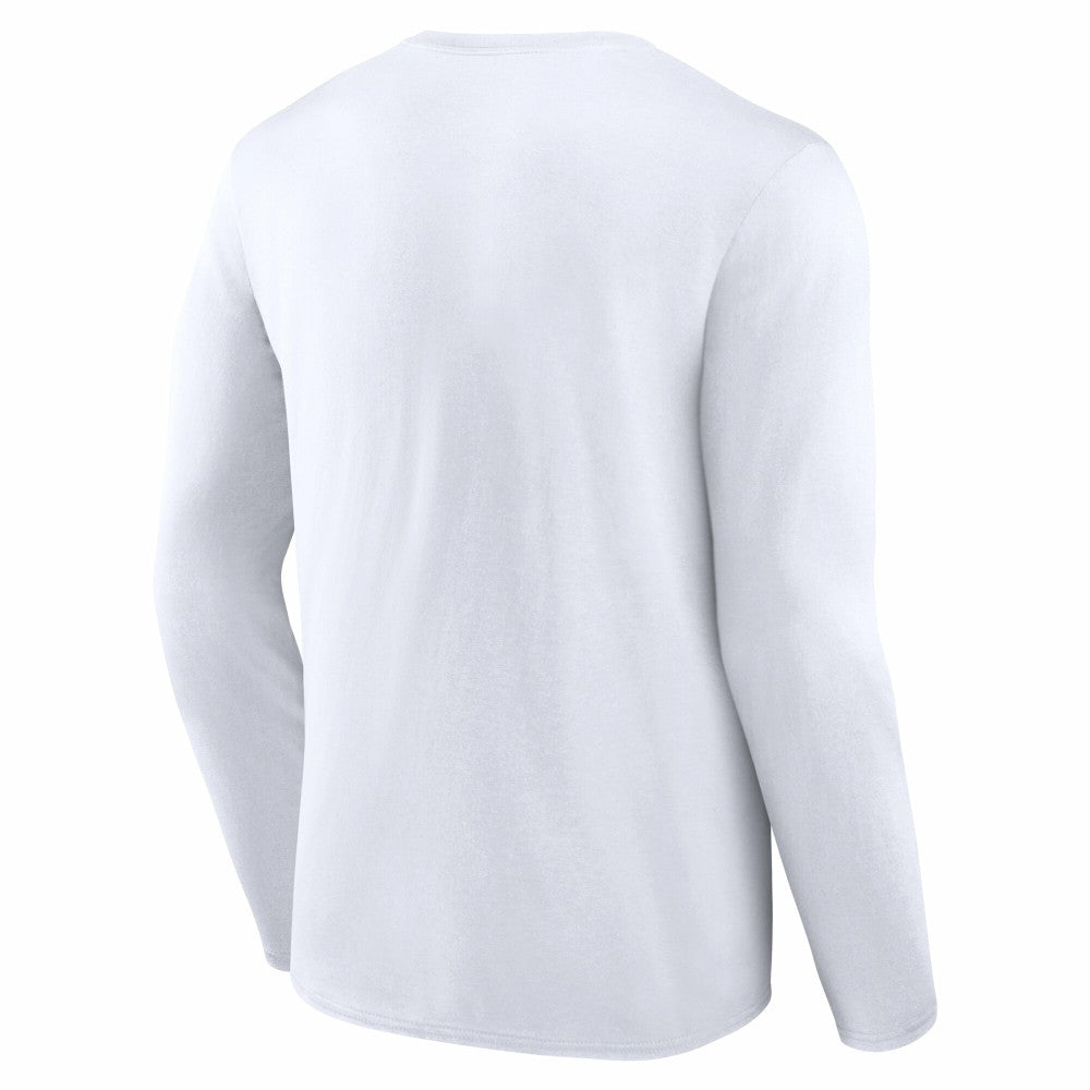 Cincinnati Reds Team Lockup Long Sleeve T-Shirt - White T-shirts