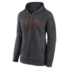 San Francisco Giants Women's Team Lockup Hoodie - Charcoal Hoodies